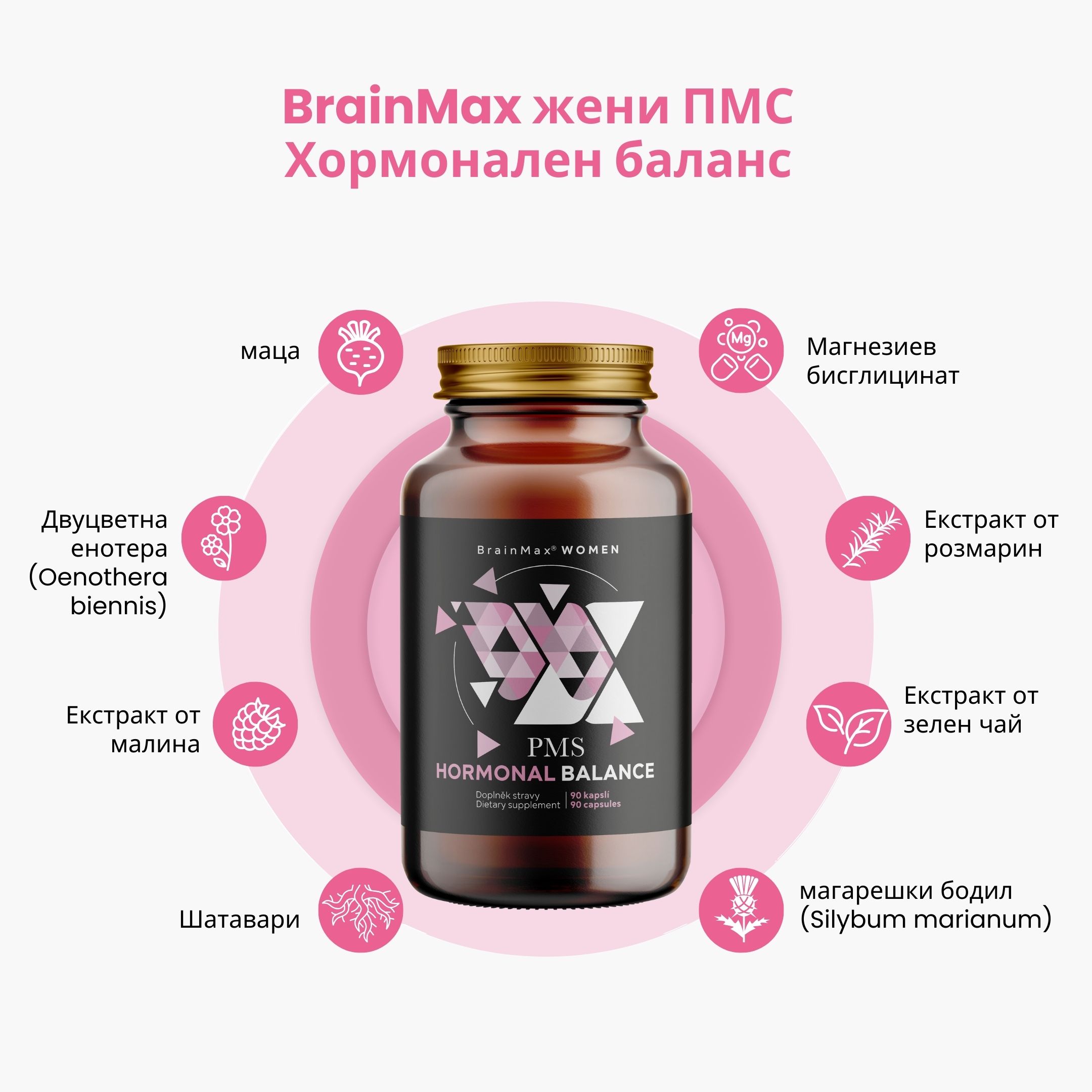 (Bulharština) PMS hormonal